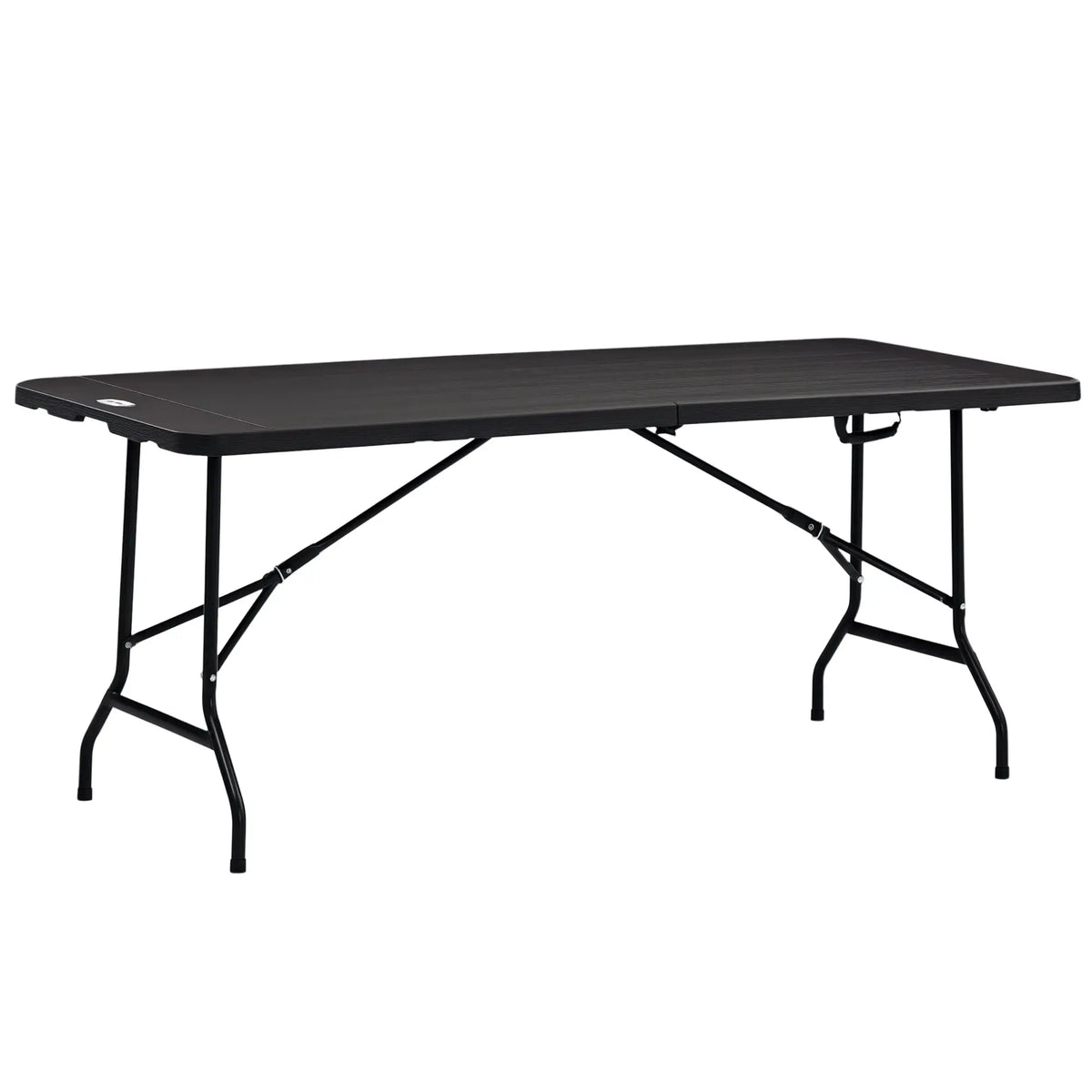 Foldable Rectangular Patio Dining Table for 6, Dark Grey Patio Dinning Tables at Gallery Canada