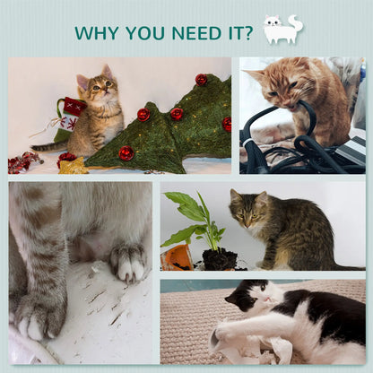 Wall-Mounted Cat Shelf, 4 Platforms, 3 Scratching Posts, Light Grey Cat Climbing Wall at Gallery Canada