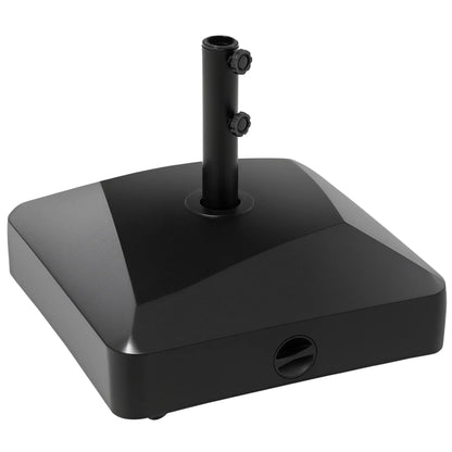 Heavy Duty Patio Umbrella Base with Wheels, 132 lb, Black Umbrella Bases at Gallery Canada