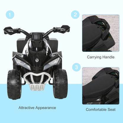 4 Wheels Ride on Toy for Kids, Foot To Floor Slider, 18-36 Months, Black Push Cars for Toddlers at Gallery Canada