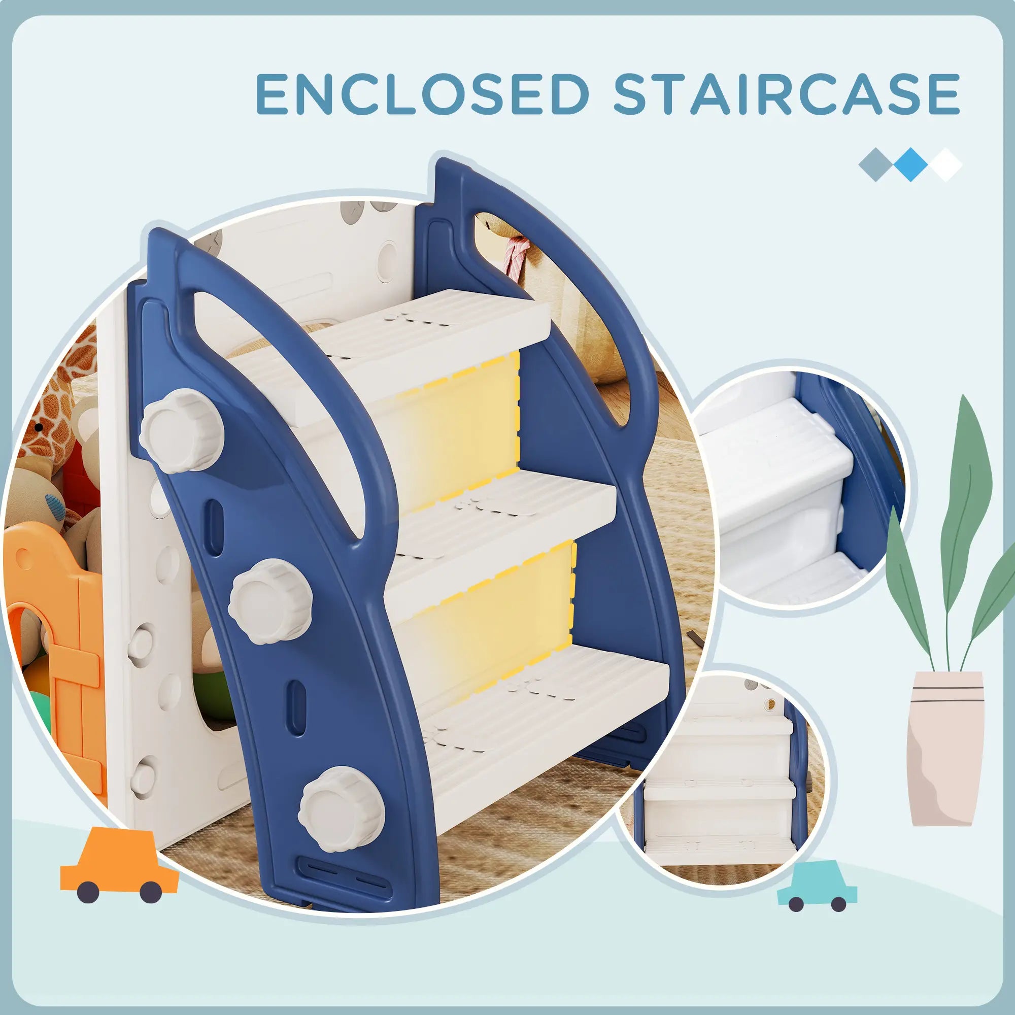 7 In 1 Toddler Slide, Basketball Hoop, Climber, Orange Gym Sets & Swings at Gallery Canada
