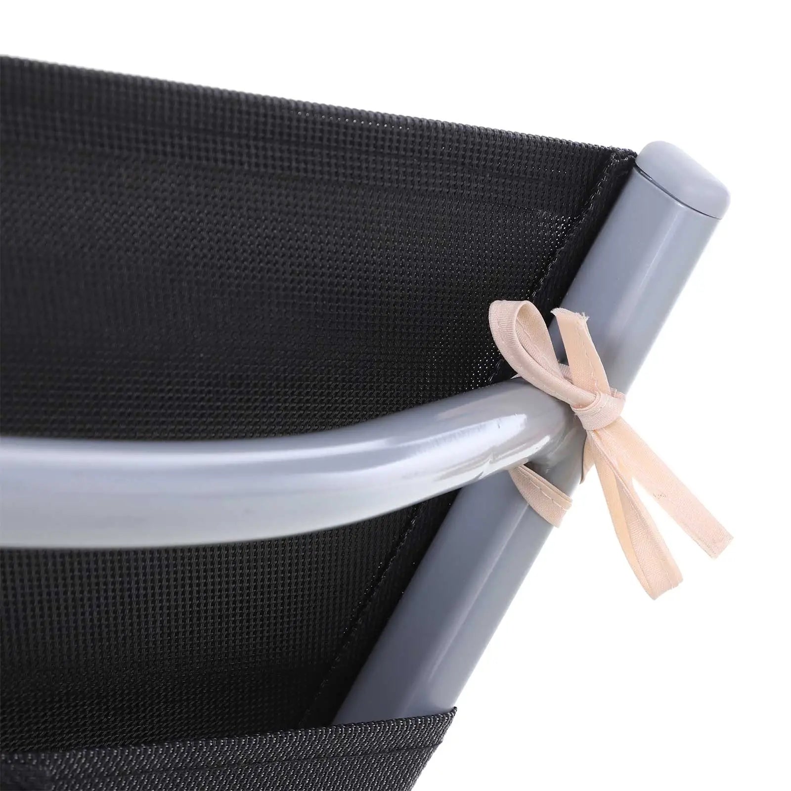 Aluminum Patio Tanning Chair, Soft Padded Seat, Adjustable Backrest, Beige Lounger Chairs at Gallery Canada