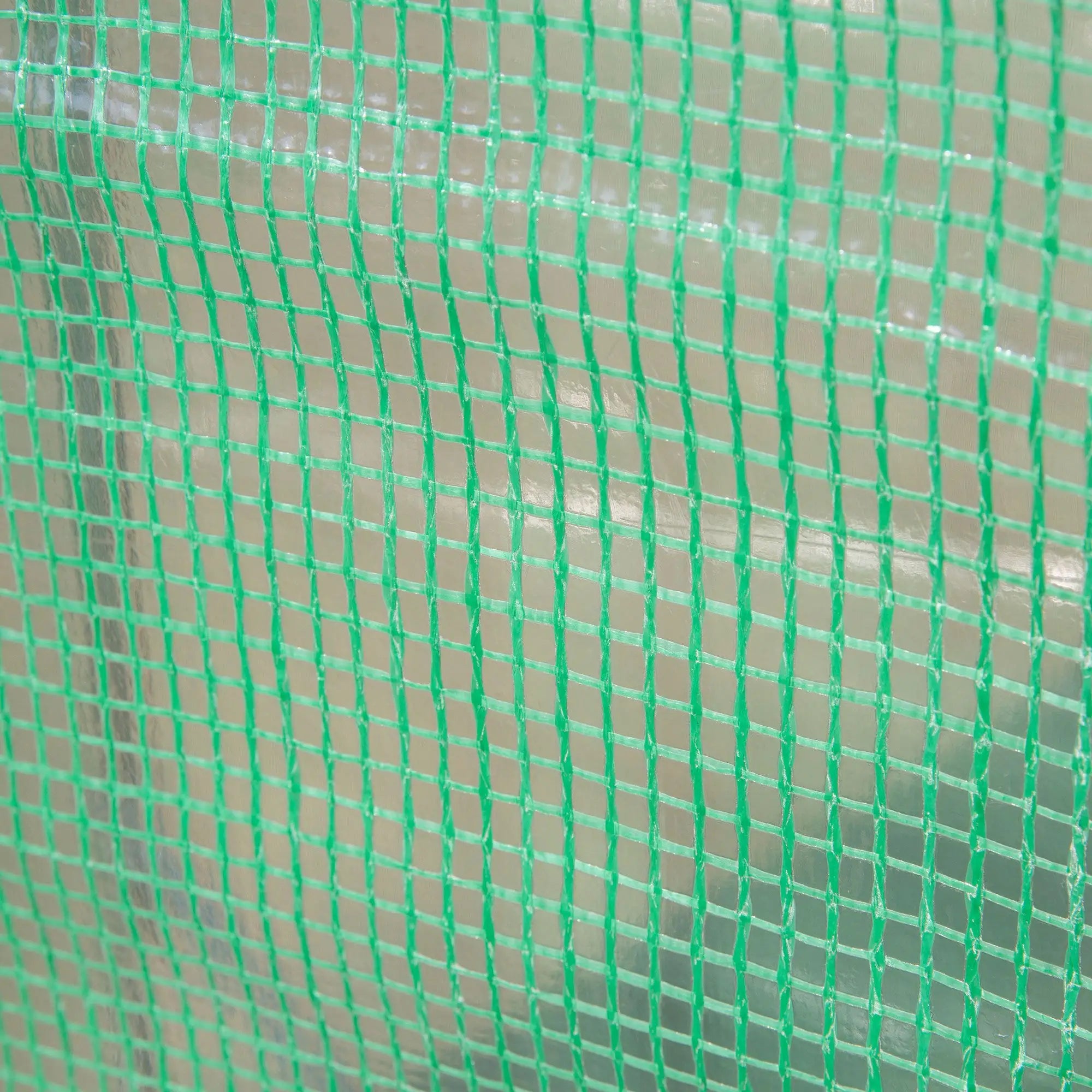 Outdoor Garden Greenhouse, Steel Tent, 2 Doors, 4 Windows, 9.8'x3.3'x6.6', Green Portable Greenhouses at Gallery Canada