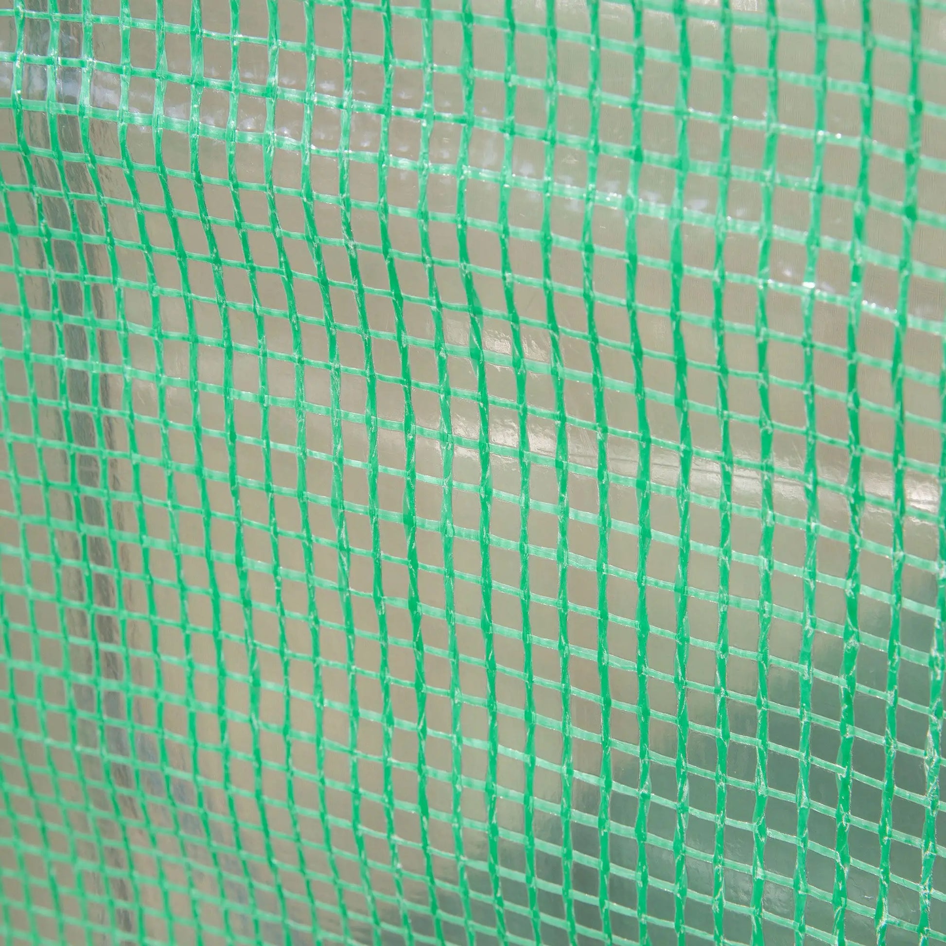 Outdoor Garden Greenhouse, Steel Tent, 2 Doors, 4 Windows, 9.8'x3.3'x6.6', Green Portable Greenhouses at Gallery Canada