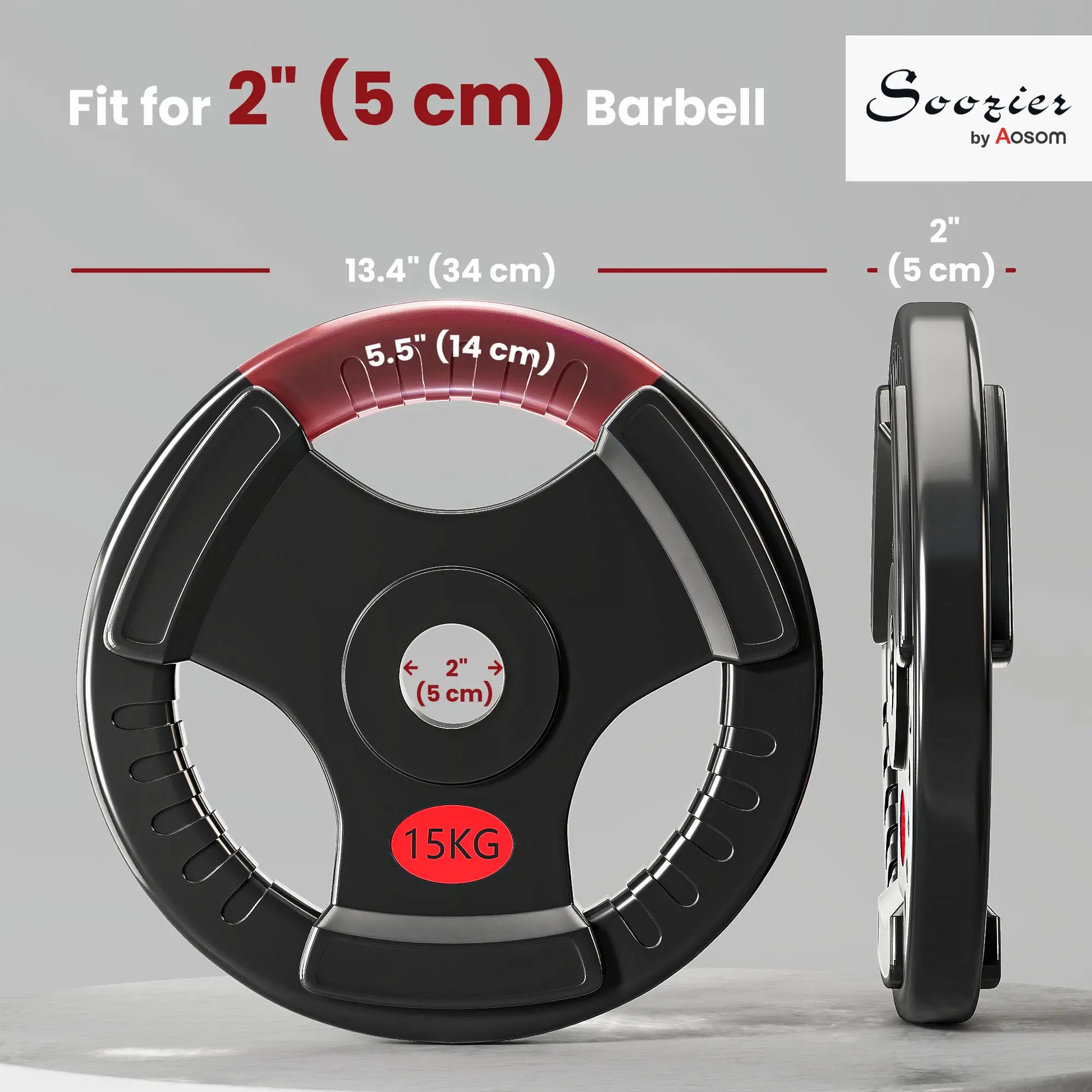 Weight Plates Set, 2-Inch Barbell Weights, 2 x 33lbs Dumbbells & Barbells at Gallery Canada