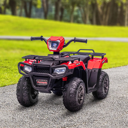 12V Kids ATV Quad, 4 Wheeler, Ages 37-60 Months, Red Electric Toy Cars at Gallery Canada