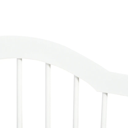 24"H Foldable Dog Gate, 3 Panels, Freestanding Pet Barrier, White Houses, Kennels & Pens at Gallery Canada