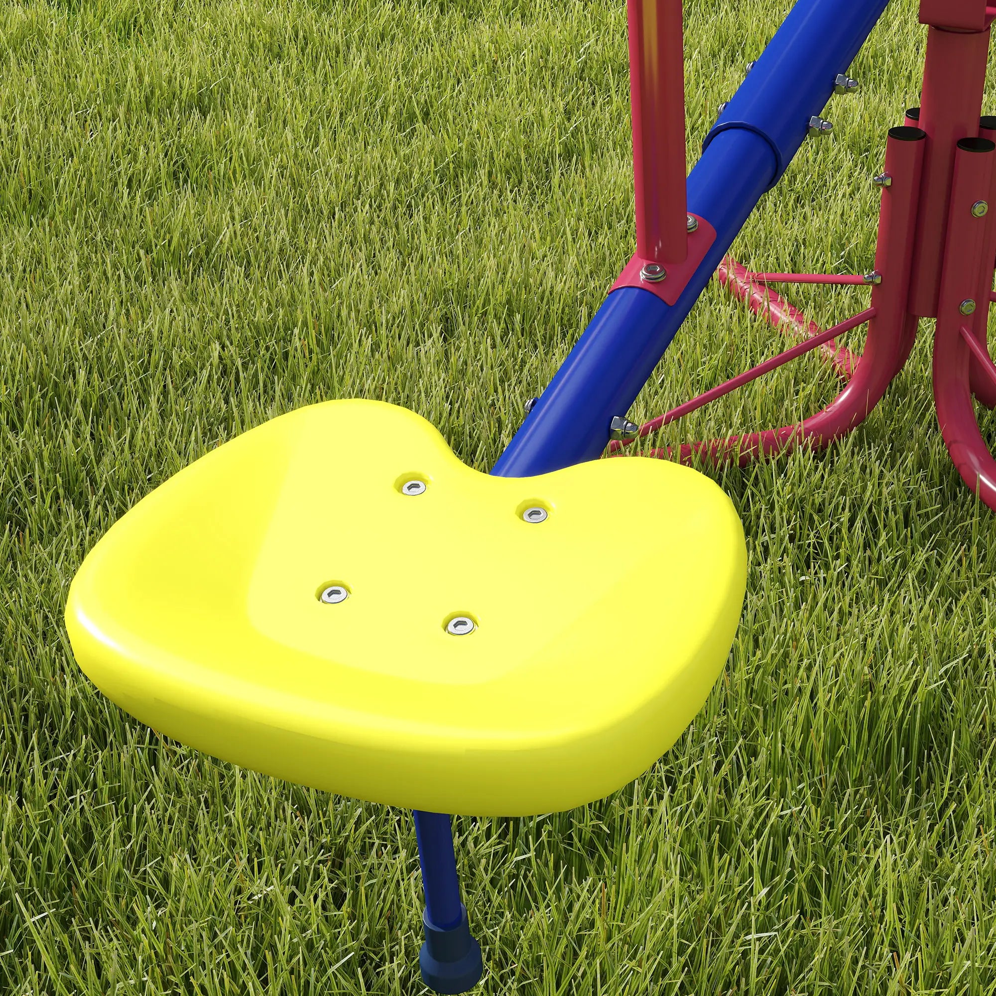 Kids Metal Seesaw, 4 Seats, Playground Equipment for Garden Gym Sets & Swings at Gallery Canada