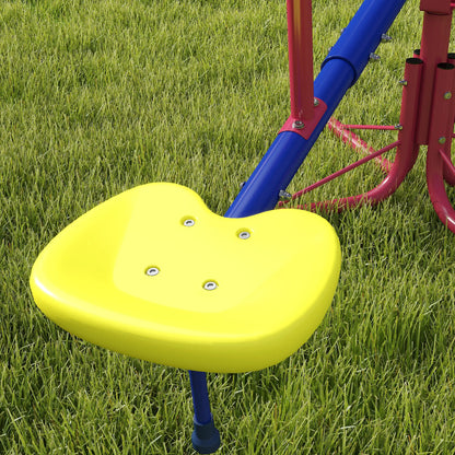 Kids Metal Seesaw, 4 Seats, Playground Equipment for Garden Gym Sets & Swings at Gallery Canada