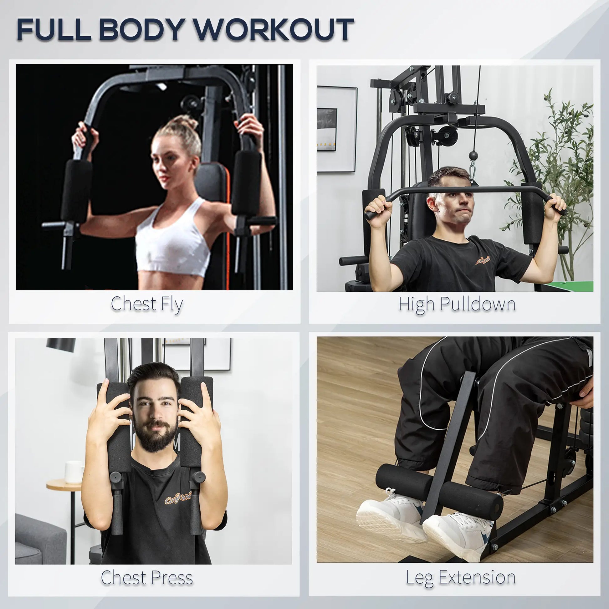 Multifunction Home Gym, Power Exercise Machine, Weight Training, Black Power Towers at Gallery Canada