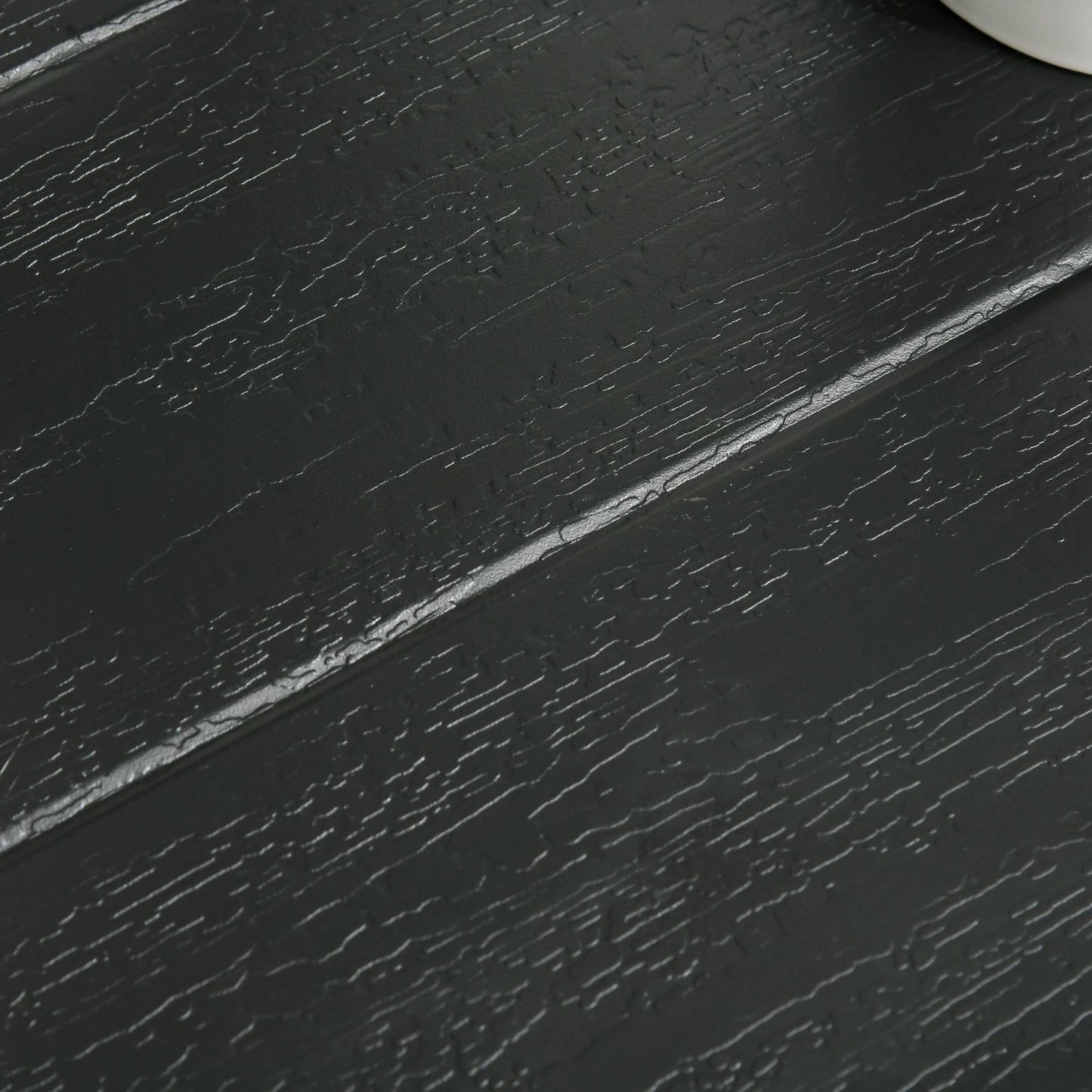 3 Pcs PE Rattan Rocking Chair Set, Bistro Set with Table, Dark Blue Outdoor Rocking Chairs at Gallery Canada