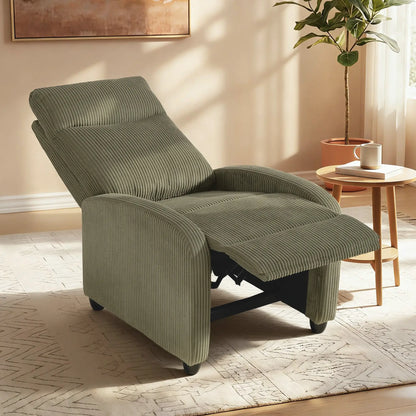 Manual Recliner Chair, Padded Seat, Living Room Seating Sofas & Reclining Chairs at Gallery Canada