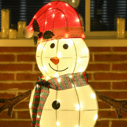 LED Christmas Snowman Decoration, Outdoor, IP44 Waterproof Christmas Decorations at Gallery Canada