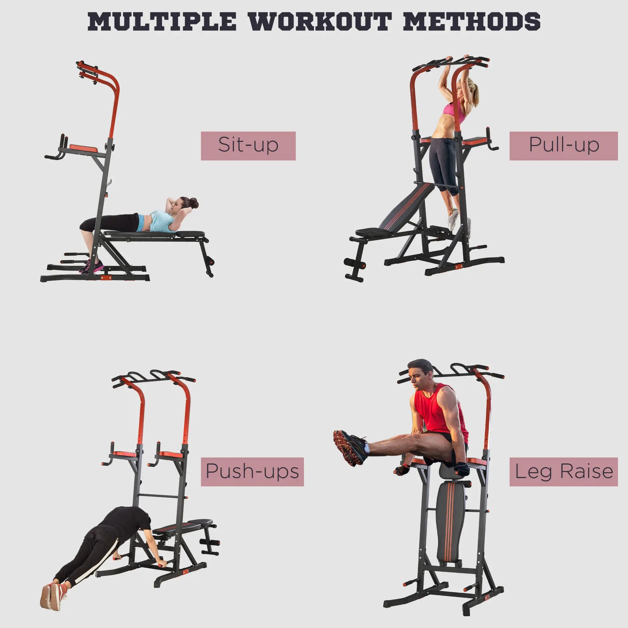 Power Tower Pull Up Bar, Home Gym Equipment, Sit Up Bench Power Towers at Gallery Canada