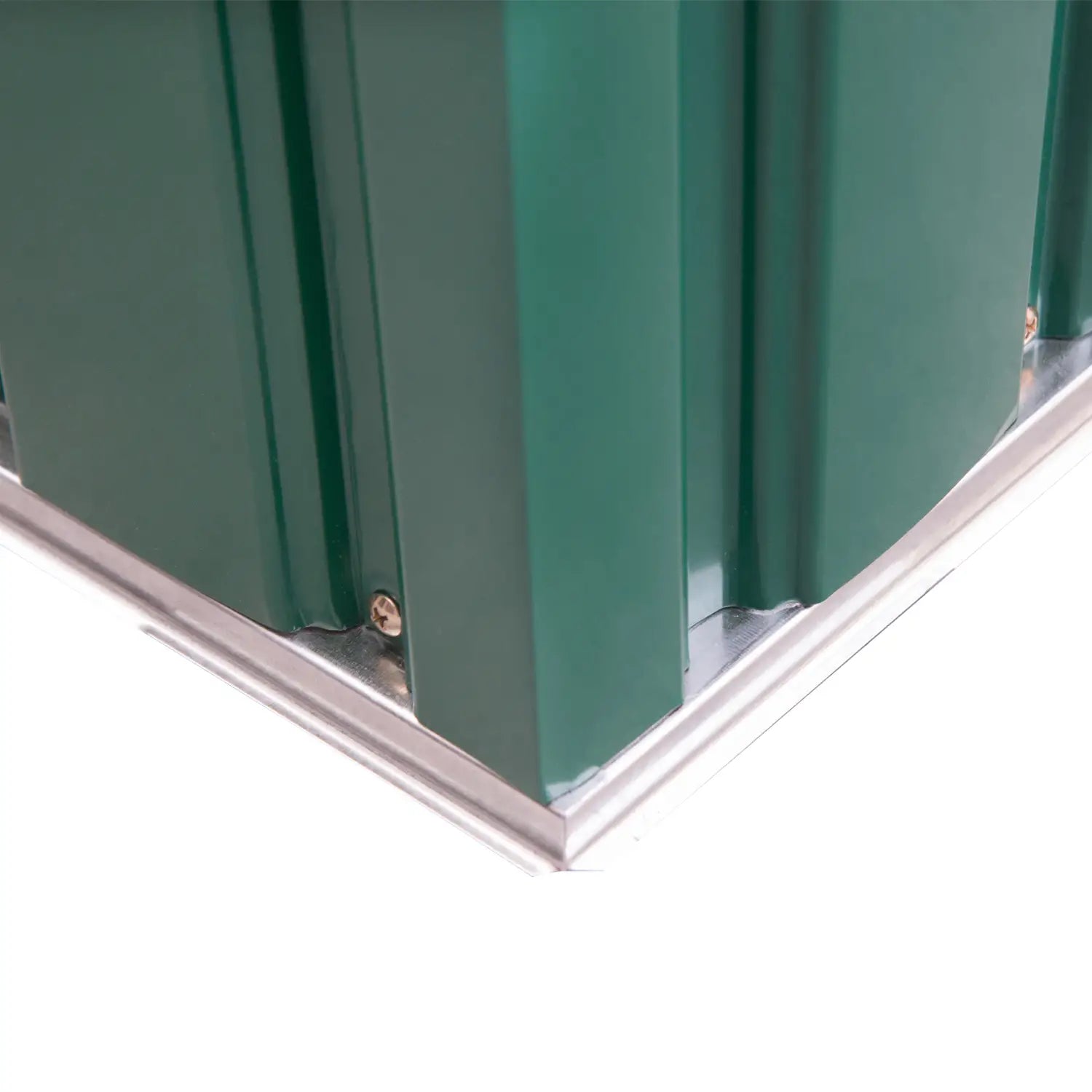7' x 4' x 6' Garden Storage Shed, Metal Tool House, Green Sheds at Gallery Canada