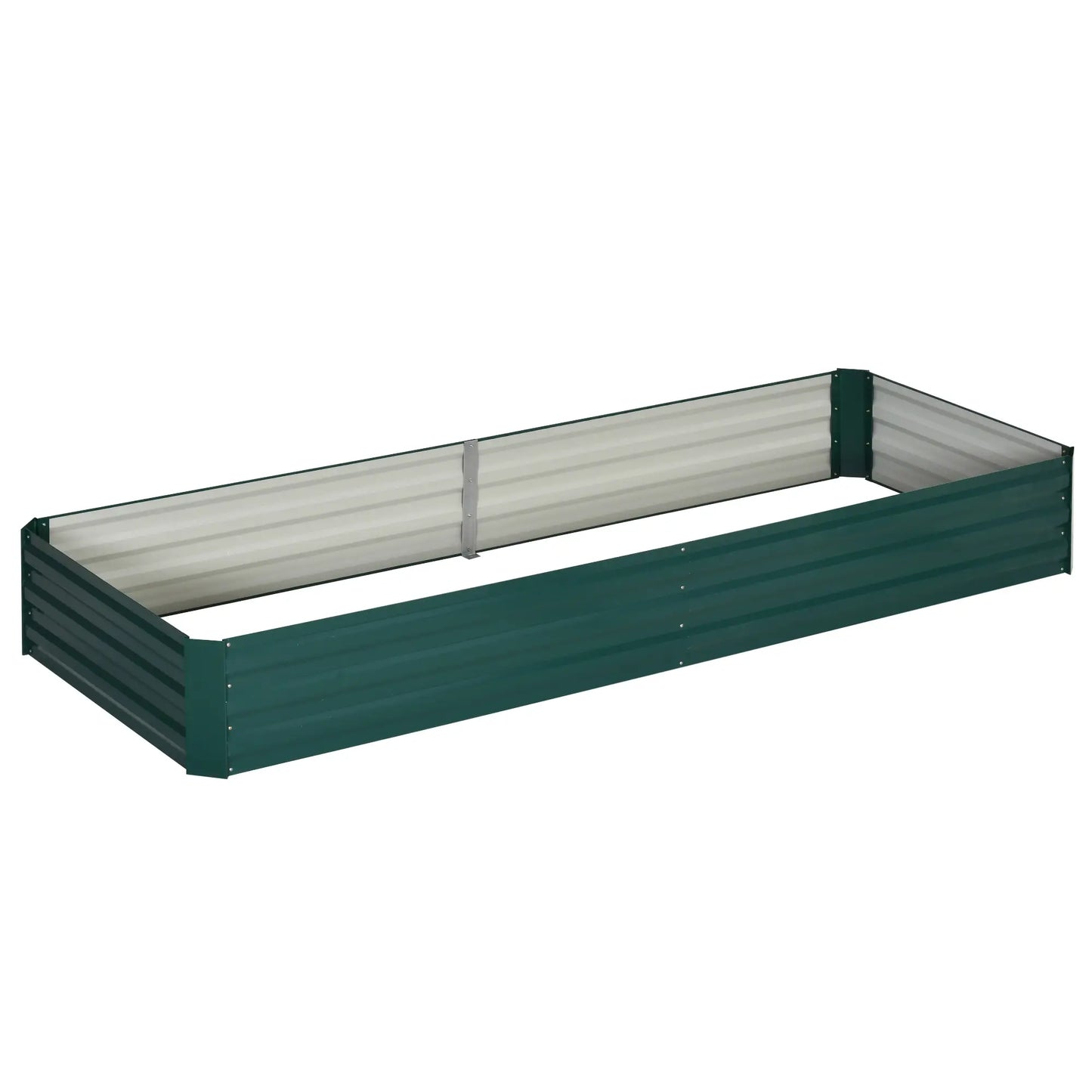 95" x 36" x 12" Galvanized Raised Garden Bed, Metal Elevated Planter Box Galvanized Planter Boxes at Gallery Canada