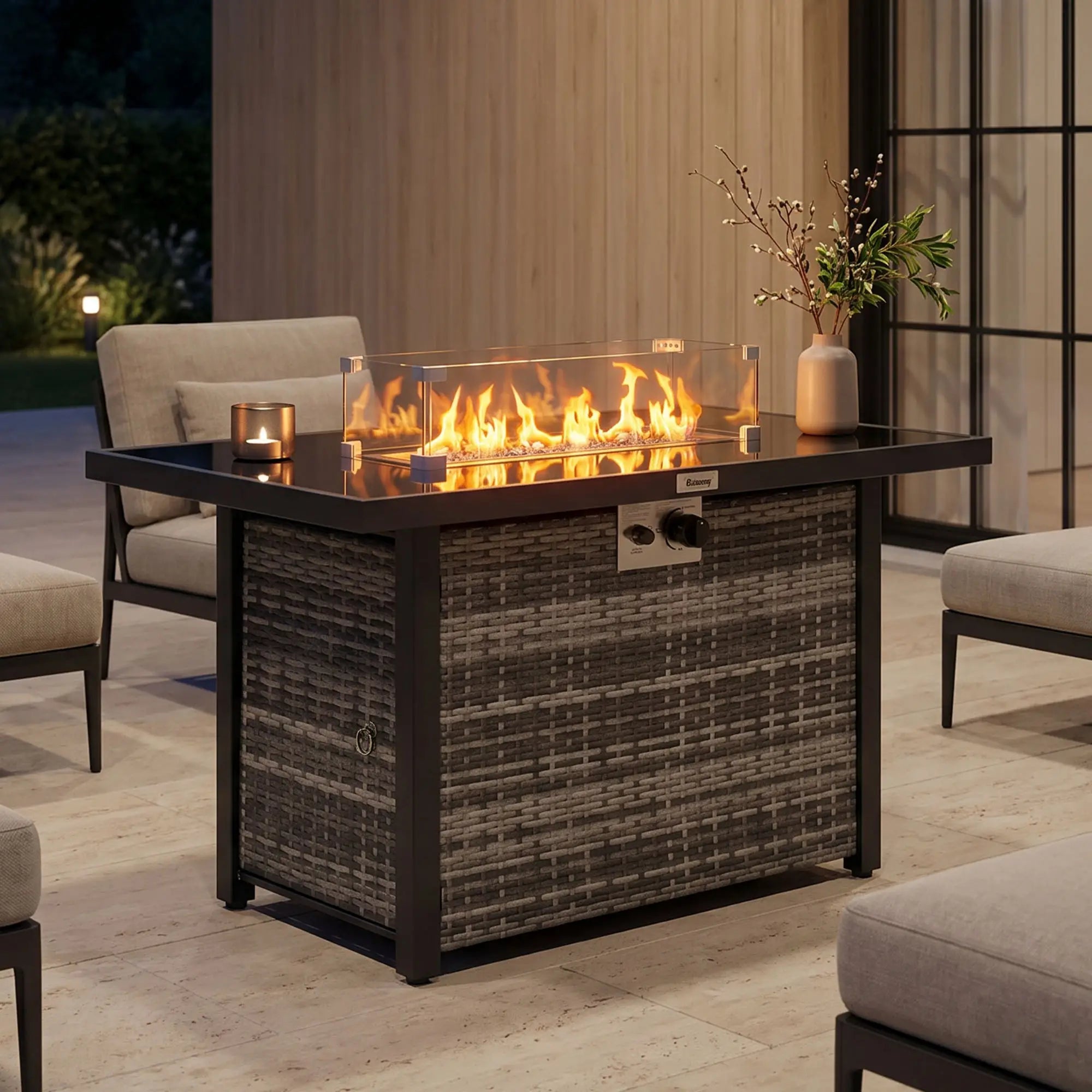 Propane Fire Pit Table 43
