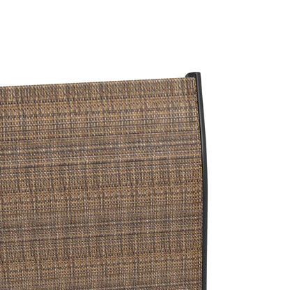 Outdoor Bar Stools, Set of 2, 360° Swivel, 26.8" x 29.5" x 48.4", Brown Bistro Sets at Gallery Canada