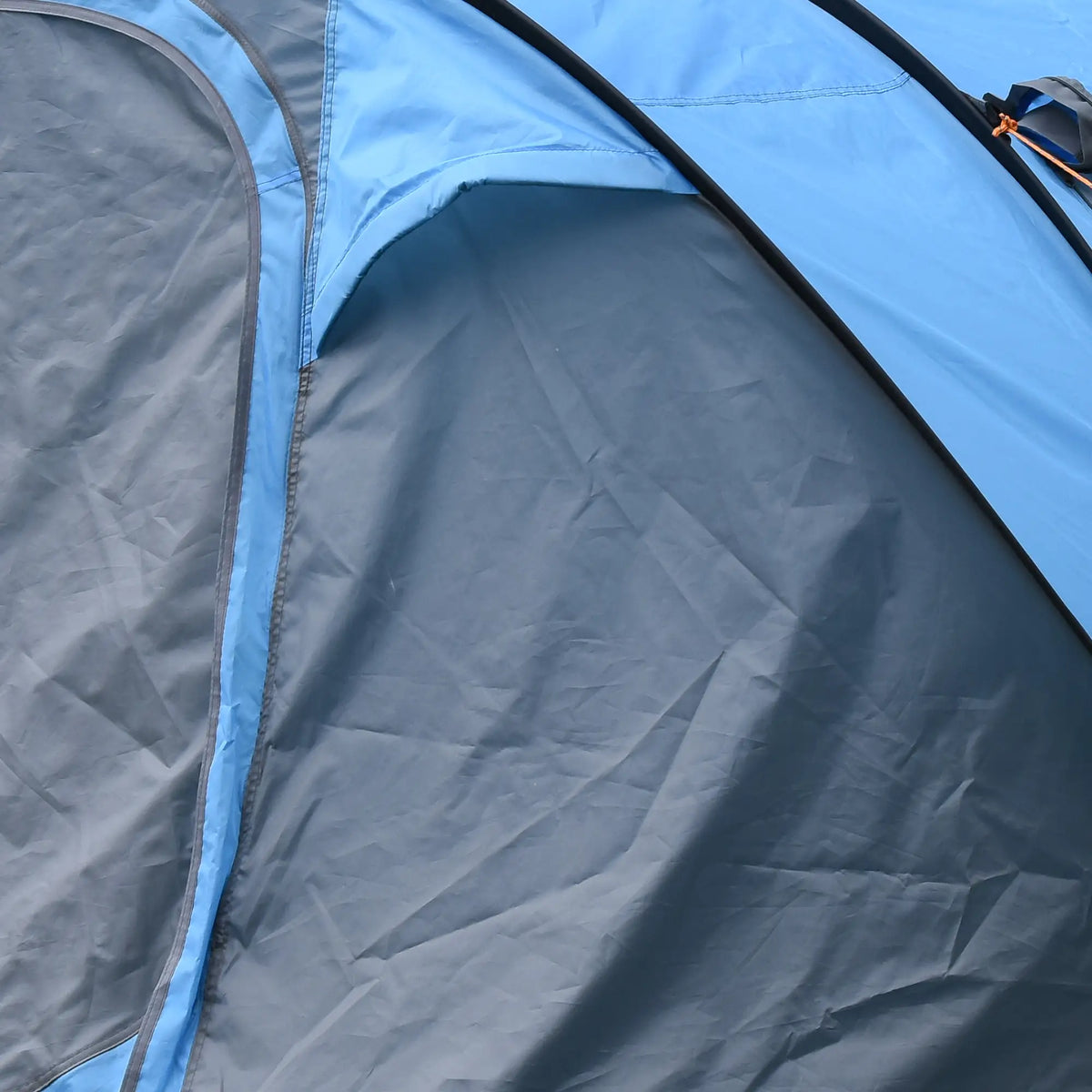 4 Person Pop Up Tent, Automatic Setup, With Doors, Windows, Carry Bag, Blue Camping Tents at Gallery Canada