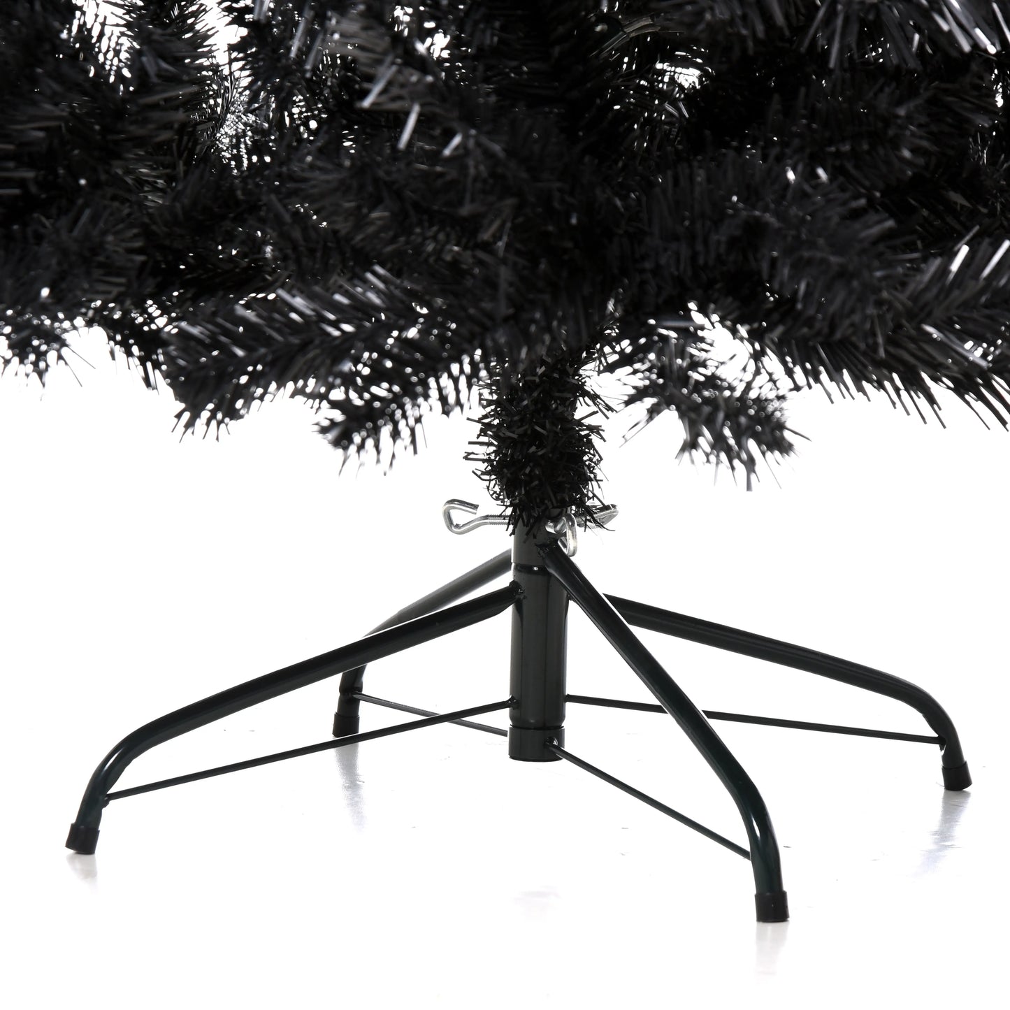6ft Artificial Christmas Tree, Unlit Douglas Fir, Realistic Branch Tips, Black Artificial Christmas Trees at Gallery Canada