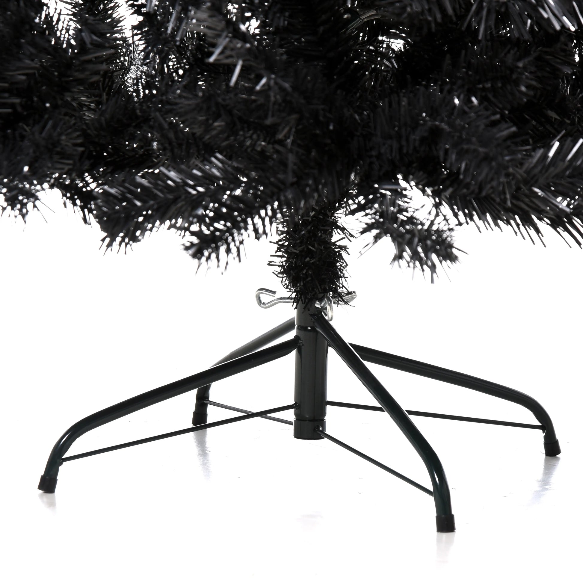 6ft Artificial Christmas Tree, Unlit Douglas Fir, Realistic Branch Tips, Black Artificial Christmas Trees at Gallery Canada