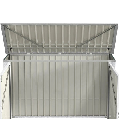 6x3 FT Outdoor Storage Shed, Double Door Trash Can Organizer, Green Sheds at Gallery Canada