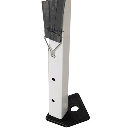 8' x 8' Pop Up Canopy, Outdoor Folding Tent, Portable with Bag, Grey Pop Up Canopies at Gallery Canada