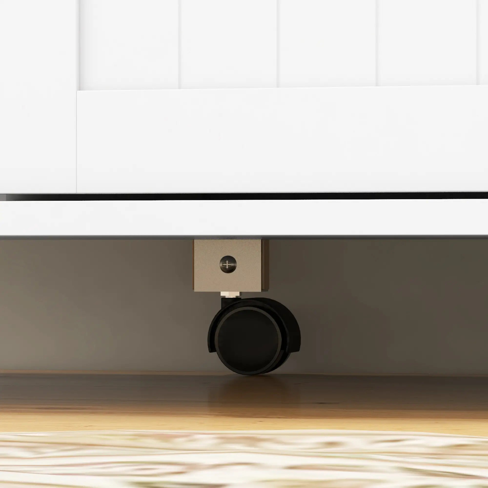 Rolling Kitchen Cart, Drop Leaf, 3 Drawers, Solid Wood Top, Towel Rack, White Kitchen Islands & Kitchen Carts at Gallery Canada