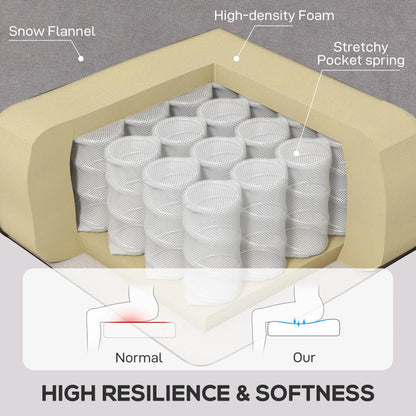 Fabric Accent Chair, Button Tufted Armchair, Modern Living Room, Wood Legs, Grey Accent Chairs at Gallery Canada