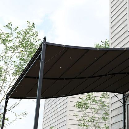 Canopy Replacement, Pergola Shade Cover, 10' x 10', Dark Grey Gazebo Canopy Replacement at Gallery Canada