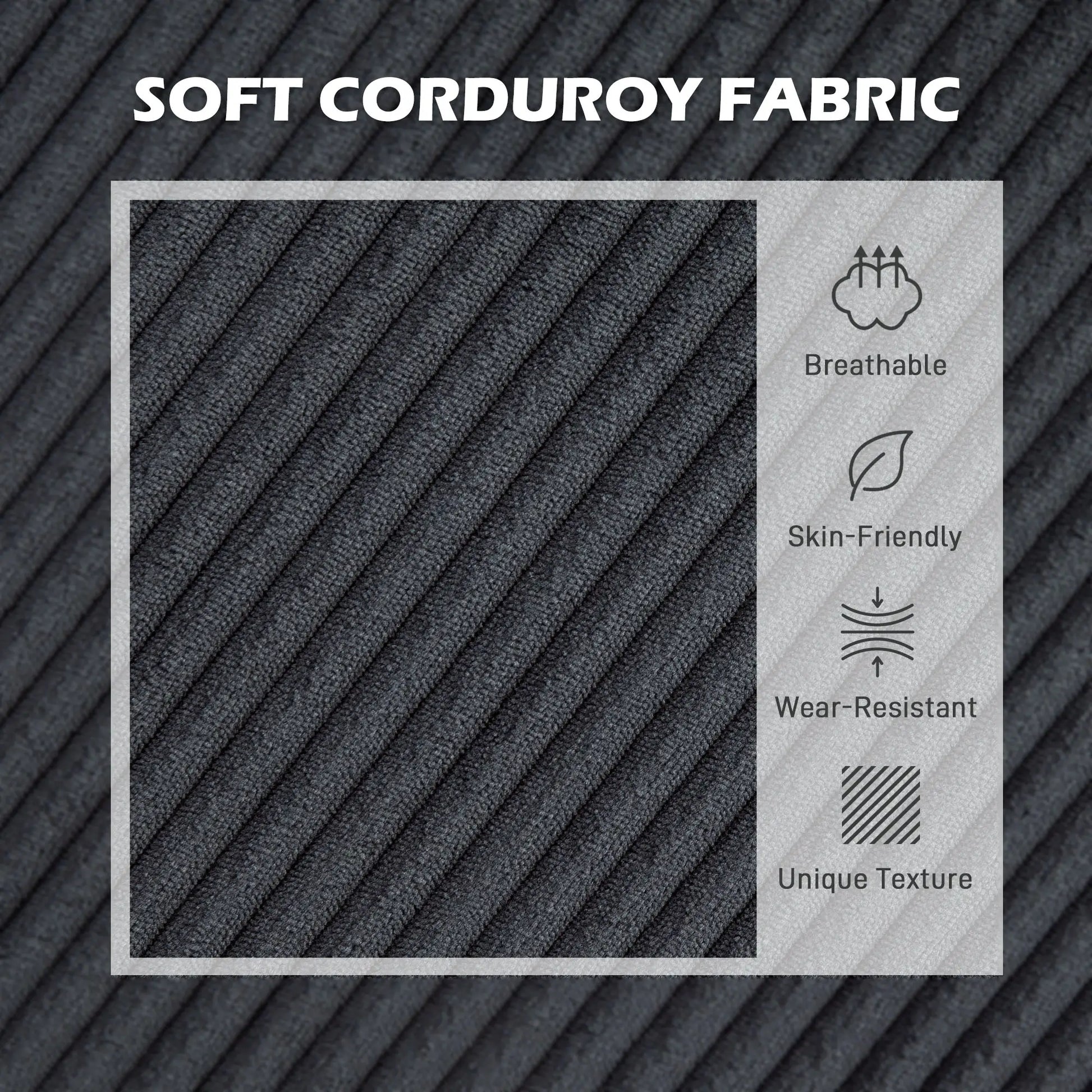 L Shaped Couch with Chaise Lounge, Spring Cushion, Grey Sofas & Reclining Chairs at Gallery Canada