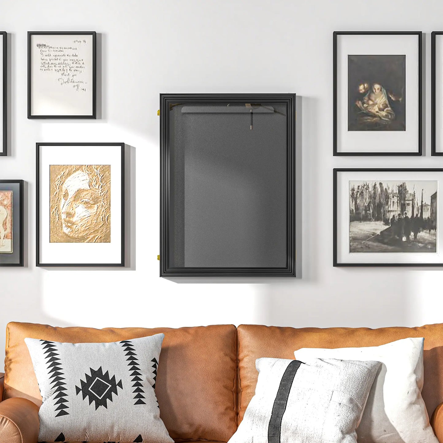 24" x 32" Hockey Jersey Frame, Basketball, Football, Baseball, Black Jersey Display Cases at Gallery Canada