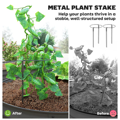 6' x 3' x 1' Galvanized Metal Raised Garden Bed Planter Box, Dark Grey Galvanized Planter Boxes at Gallery Canada