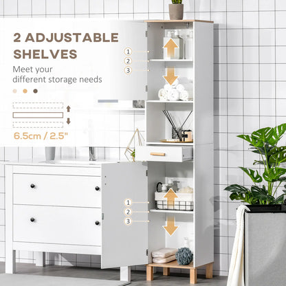 Bathroom Storage Cabinet, Floor Standing Linen Tower, White Bathroom Cabinets at Gallery Canada