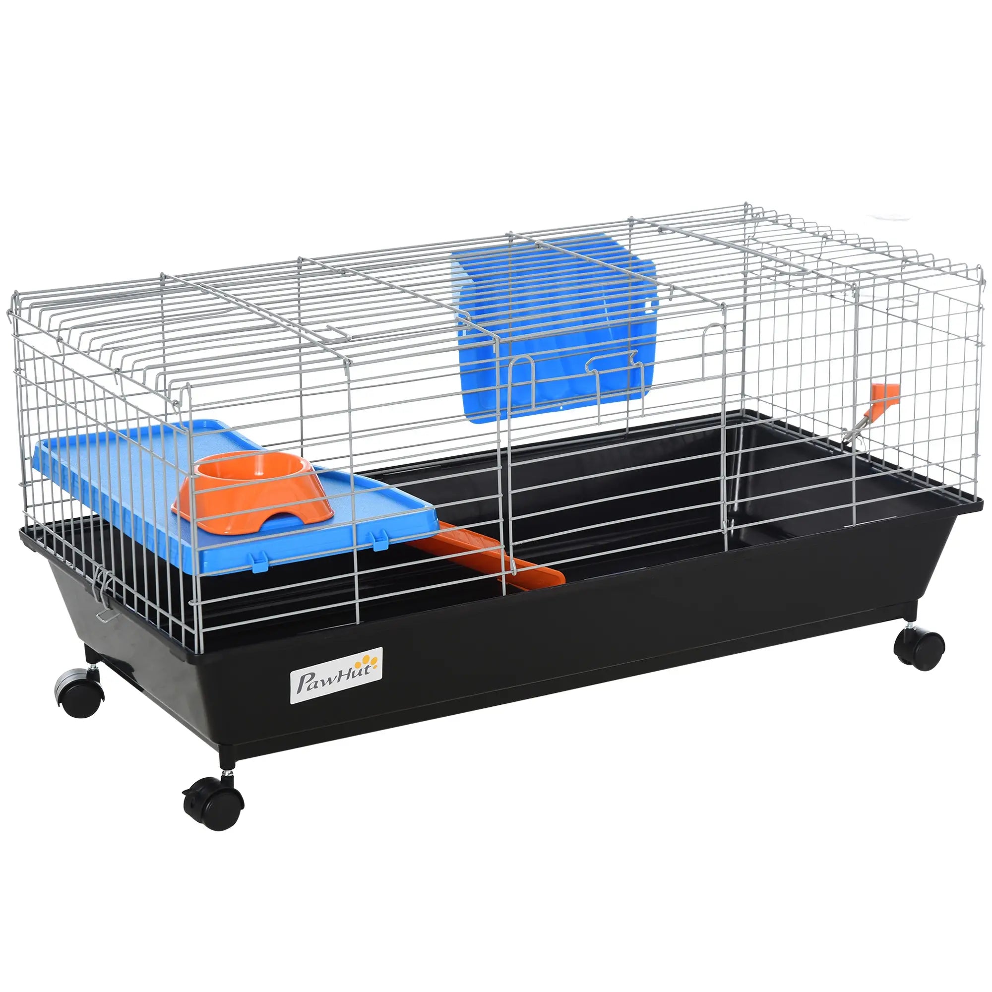 Small Animal Cage, Rolling Bunny Cage, Guinea Pig, Black Houses & Habitats at Gallery Canada
