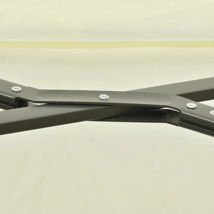 Outdoor Cantilever Umbrella, Twin Canopy Sunshade, Lift, Beige Cantilever Umbrellas at Gallery Canada