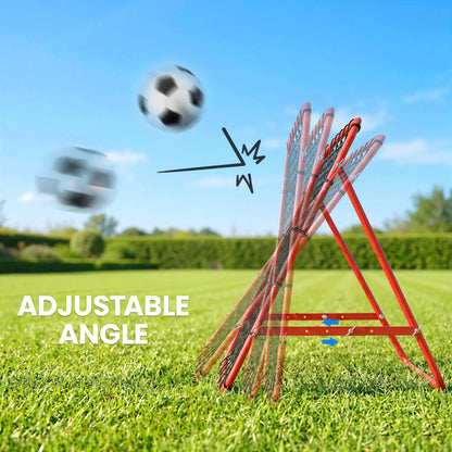 Volleyball Rebounder Net, Football Training Aid, Kickback Target, Red Football at Gallery Canada