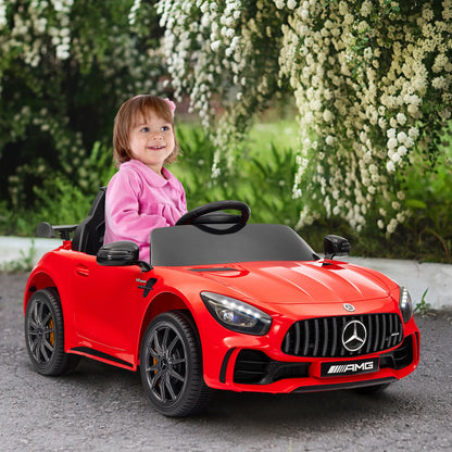 Mercedes-Benz AMG GTR Licensed 12V Kids Electric Car, Red Electric Toy Cars at Gallery Canada
