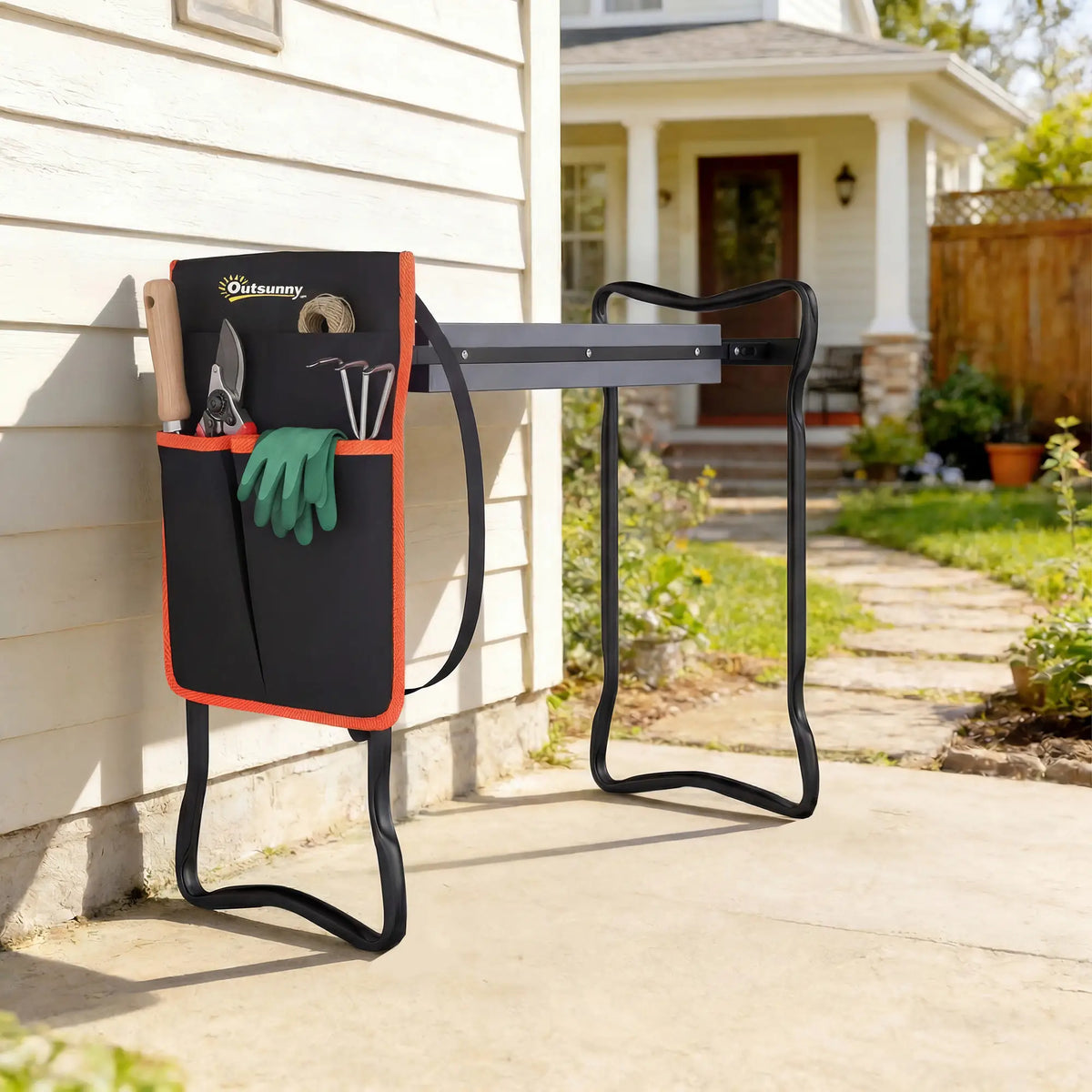 Garden Kneeler And Seat, 330lbs Heavy Duty Gardening Stool Garden Accessories at Gallery Canada