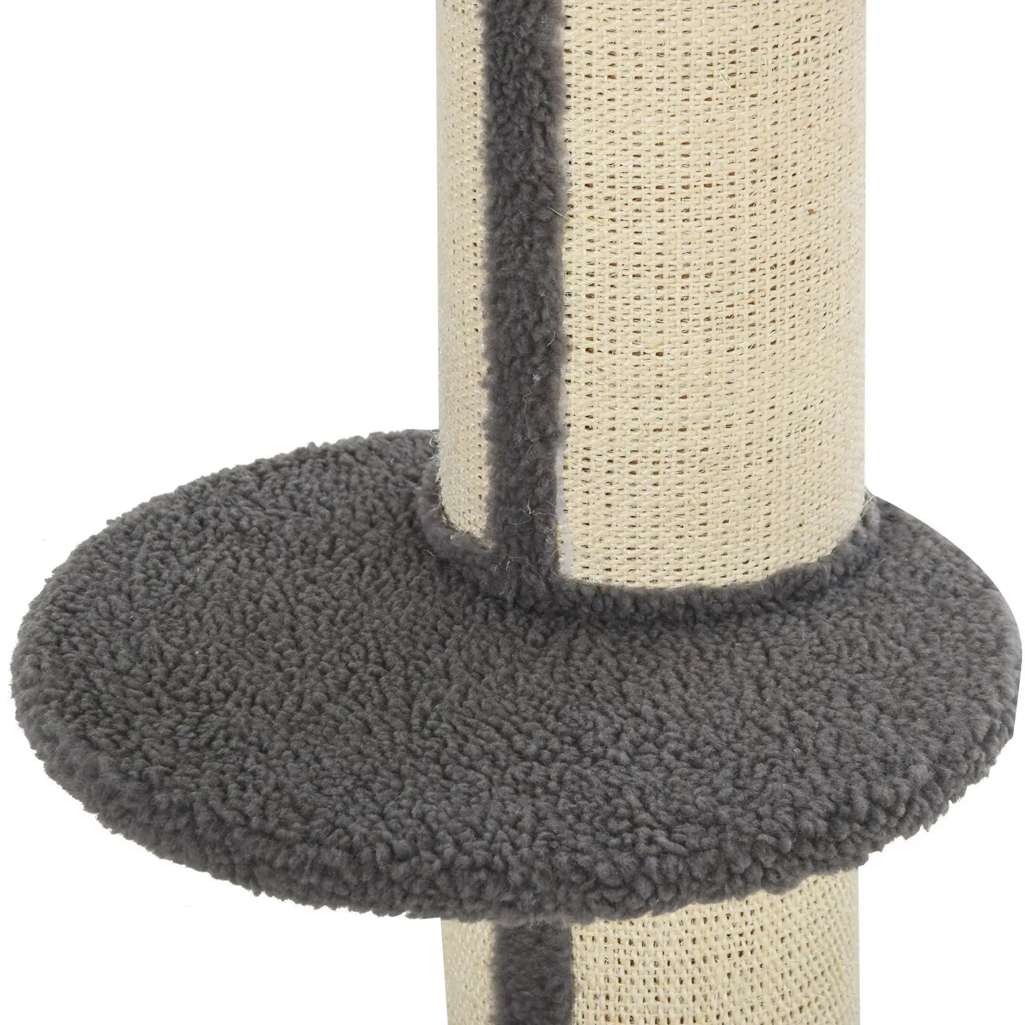 Cat Tree with Scratching Post, Bed, Cushion, Perch, 18