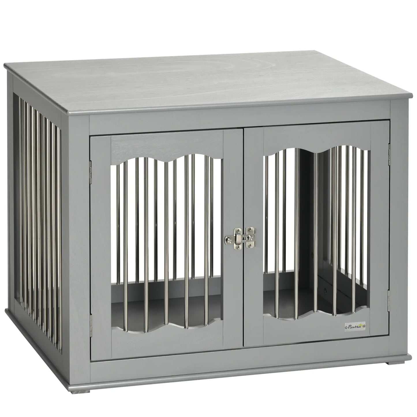 Dog Crate Furniture, Three Doors, Locks, Indoor, Medium, Grey Houses, Kennels & Pens at Gallery Canada