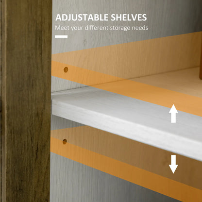 TV Stand for 55 Inch TVs, Adjustable Shelves, Cable Holes, White TV Stands at Gallery Canada