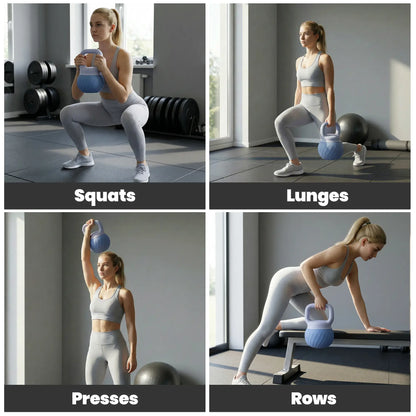 Soft Kettlebell, 22 lbs, Anti-Slip Grip, Home Gym Weight Lifting Strength Training Equipment at Gallery Canada