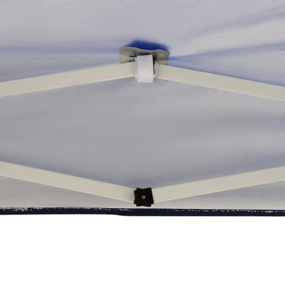 10 x 10ft Folding Pop Up Tent, Outdoor Gazebo Canopy, Blue Pop Up Canopies at Gallery Canada