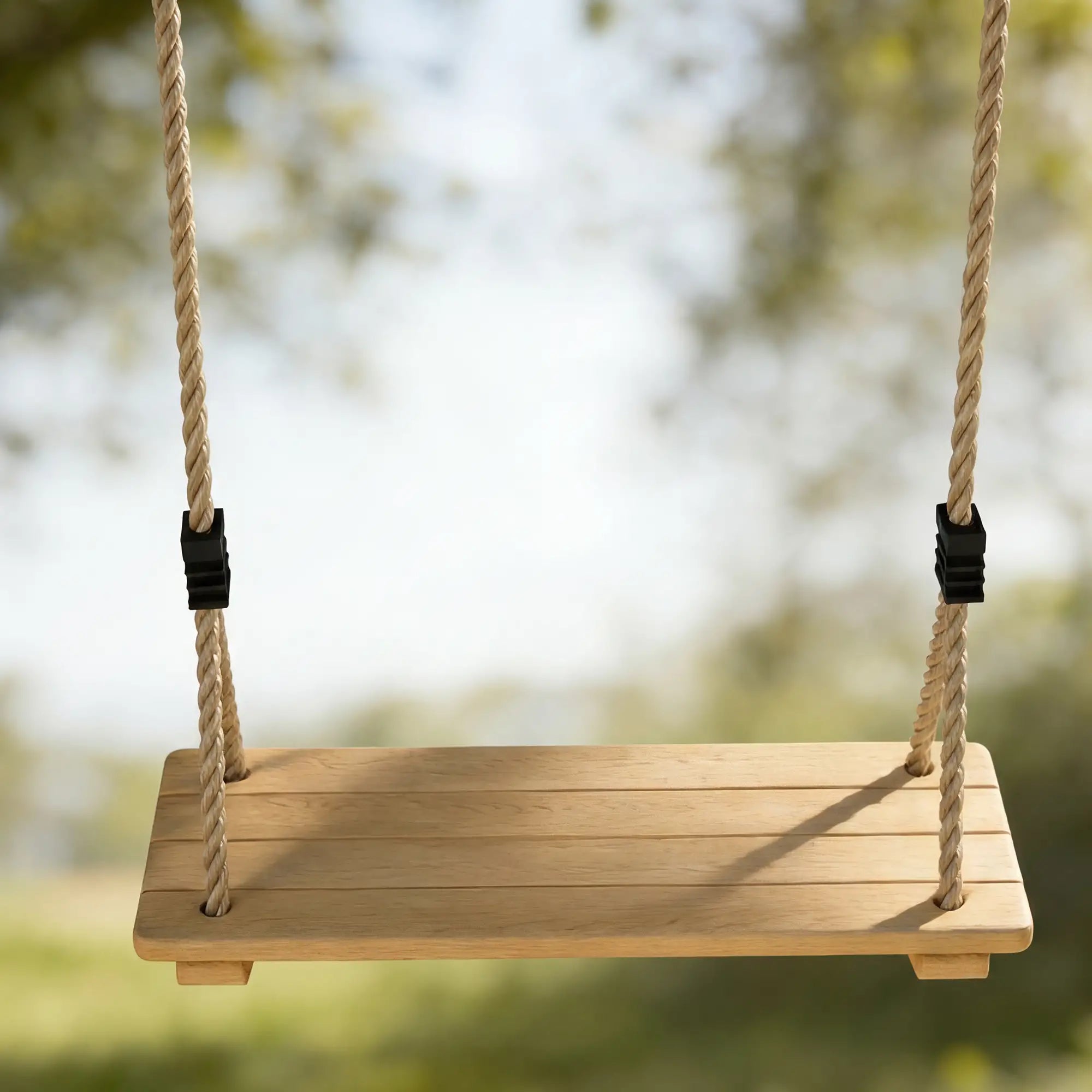 Wooden Swing Seat, Adjustable Rope, Outdoor Playground Playset Gym Sets & Swings at Gallery Canada