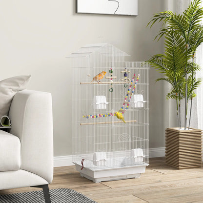 39" Bird Cage for Budgie, Cockatiel, Conure, Small Birds Bird Cages at Gallery Canada
