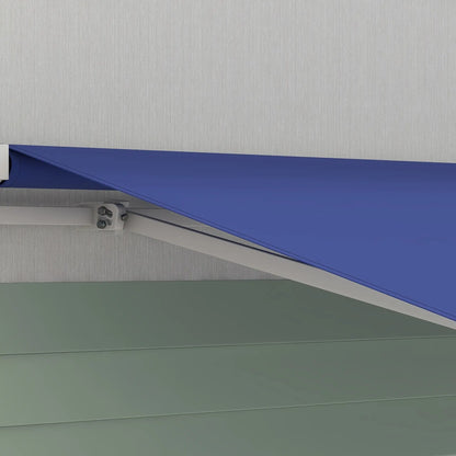 11' x 10' Outdoor Sunshade Canopy, UV Protection, Navy Blue Awning Fabric Replacement at Gallery Canada