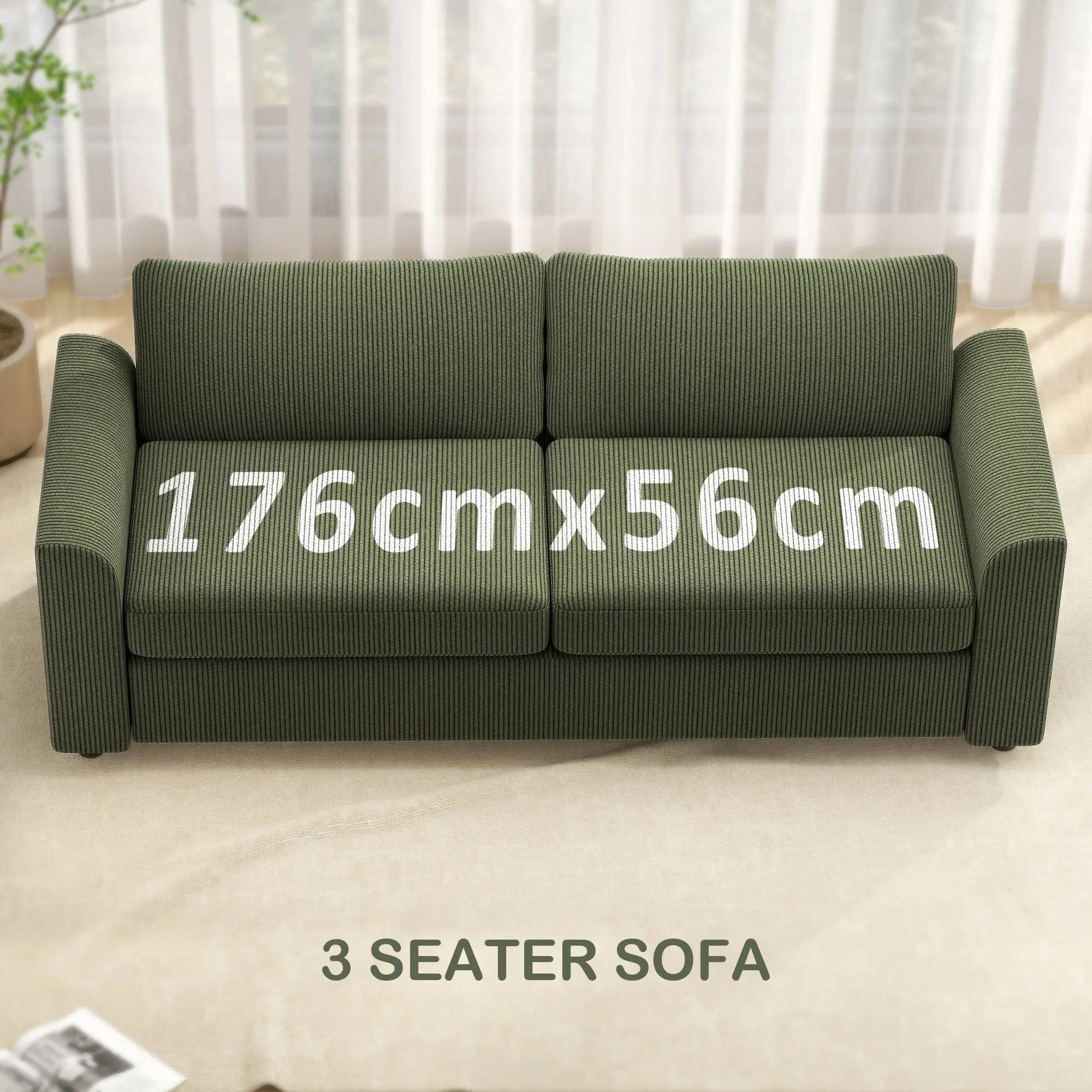 3 Seater Sofa, 83.5