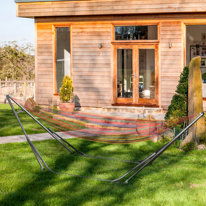 Portable Hammock Stand 3-In-1 Hanging Chair Rack, Black Hammock Stands at Gallery Canada