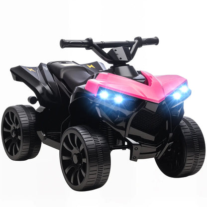 6V Kids ATV, 4 Wheeler Electric Ride on Car, Pink Electric Toy Cars at Gallery Canada